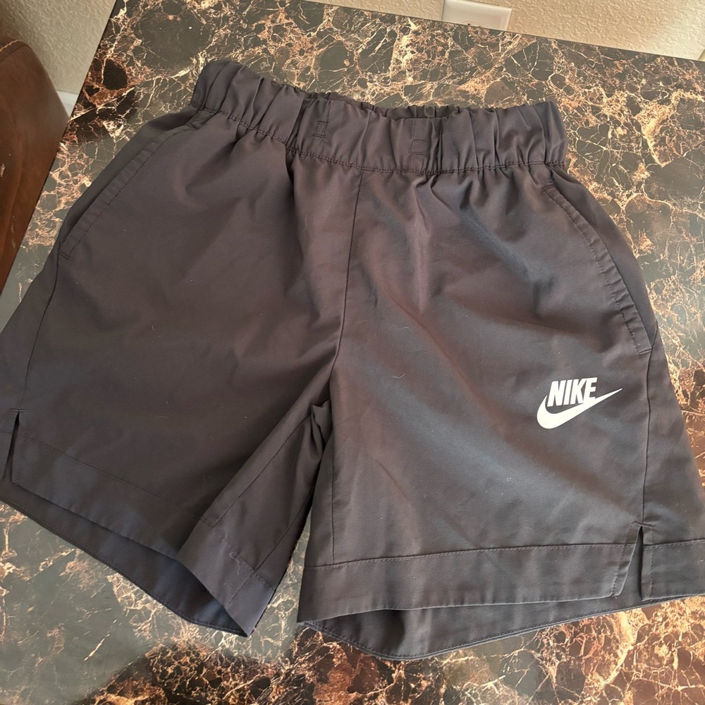 Girls Nike Black Athletic Shorts-5/$25